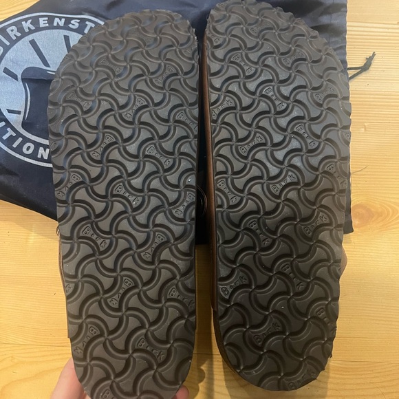 Birkenstock Men's Brown Boston clogs oiled leather NWT 44 11 - Picture 3 of 4